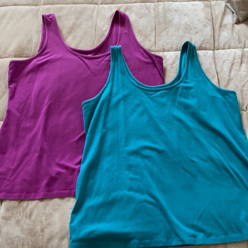 Set of 2 Maurices Modal Scoop Neck Tanks Plus Size 2X